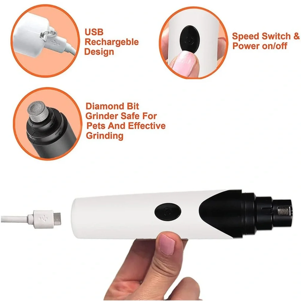 Pet nail grinder
